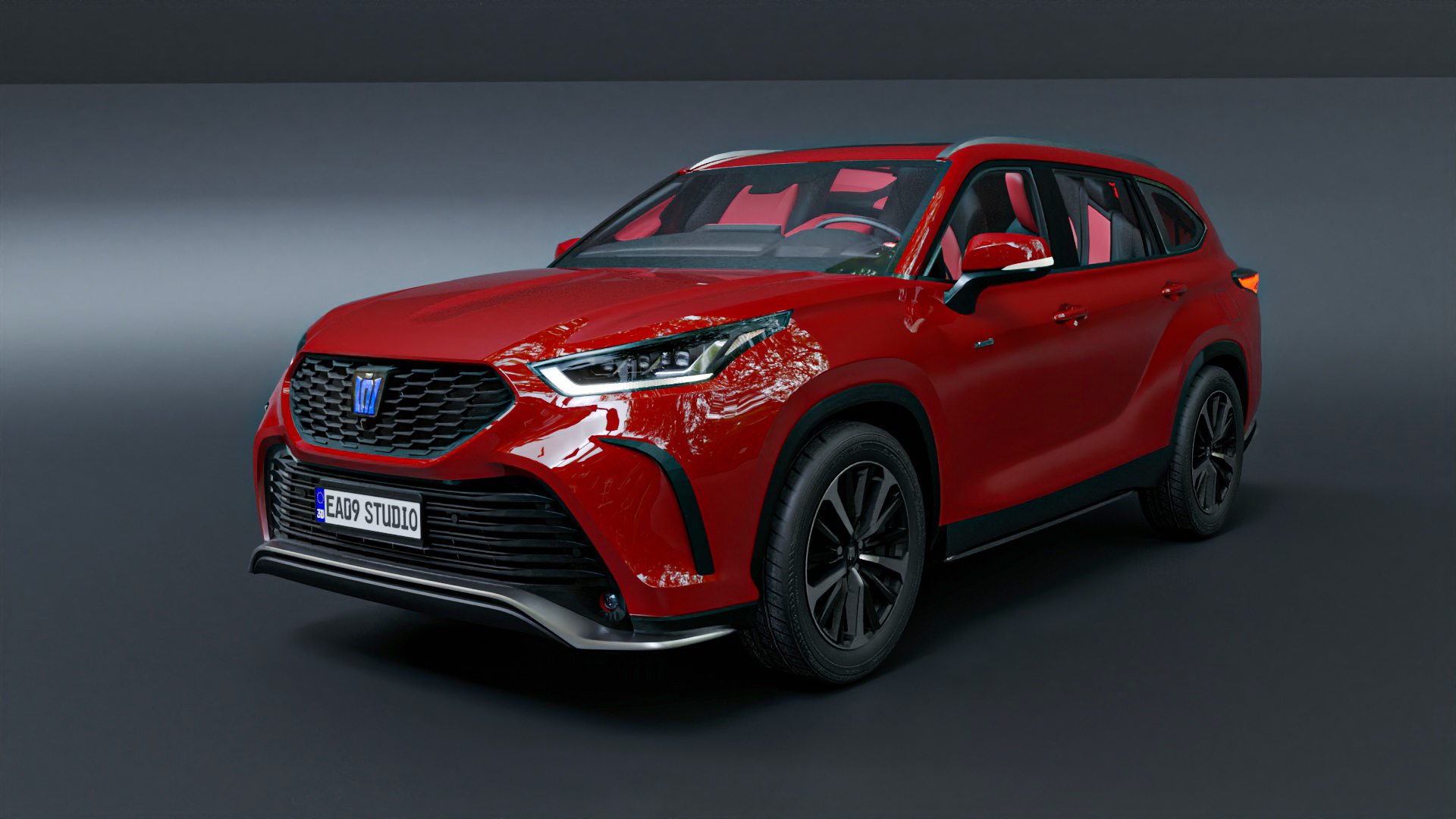 2022 Toyota Crown Kluger Hybrid by EA09studio | 3DOcean